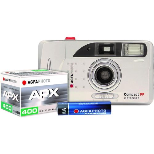 MONDODIGITALE-Set Analog 603020 ¿ Appareil Photo Argentique Réutilisable Motorisé ¿ Pellicule Et Pile Incluses