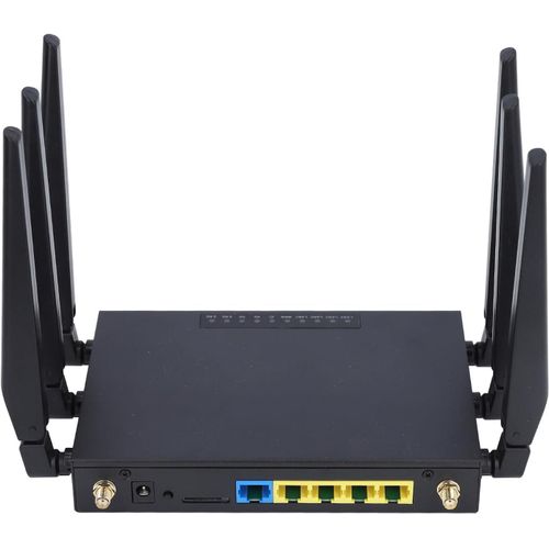 MONDODIGITALE-Routeur Wifi 6 5G Cpe, Wifi6 Double Bande 5G Portable En Déplacement, Réseau Ethernet Gigabit Lan 1000 Mbps Routeur Wifi 5G Avec 8 Antennes, Pour Le Moyen-, L'Asie Et (Prise Ue)