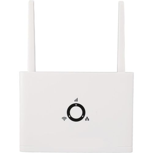 MONDODIGITALE-Routeur 4G Lte, Routeur 300 Mbps,Prend En Charge 16 Utilisateurs, Double Antenne Externe À Gain Élevé, Antenne 4G Et Antenne Wi-Fi, Avec Port Lan Rj45 Et Emplacement Pour Carte Sim
