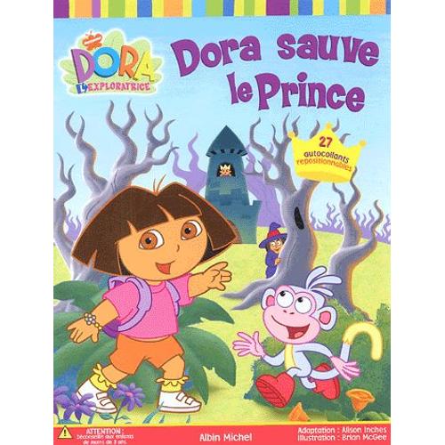 Dora Sauve Le Prince - 27 Autocollants Repositionnables