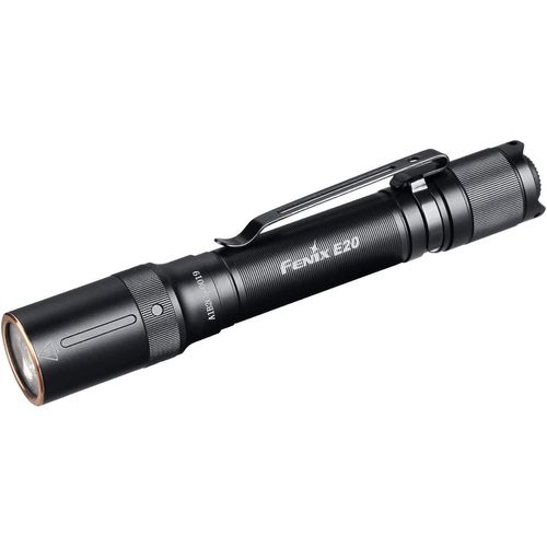 MONDODIGITALE-E20 V2.0 Torche Led, Noir, 13 Cm