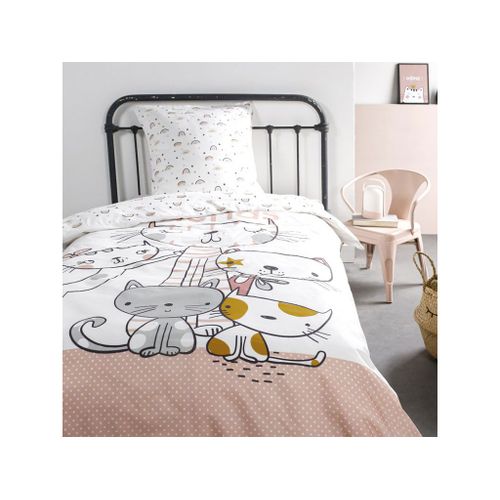 Parure De Lit Today Kool 1.14 Motifs Chats 140x200