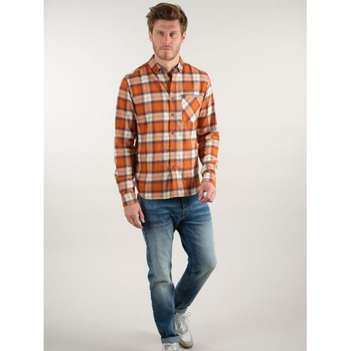Chemise Manches Longues Deeluxe Reese Sh M Orange