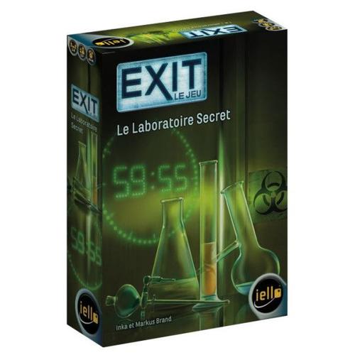 Jeu De Société Iello Exit Le Laboratoire Secret