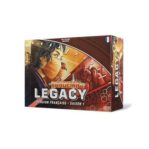 Jeu De Société Asmodée Pandemic Legacy Saison 1 Rouge