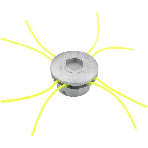 Tête de coupe-bordures, coupe-bordures universel en aluminium, ensemble de bobines de fil pour débroussailleuse électrique, accessoires pour têtes de coupe-bordures.