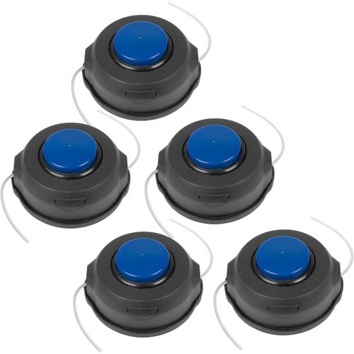 Tête de coupe T25 Tap Advance, remplacement 966674401, compatible avec débroussailleuse Husqvarna Weed Eater 128LD, 122LDX, 123L, 124L, 125L, 128L, 128R, 223L, 223R, 322L, 322C, 323C, 325C, 326L, Jonsered BC2128, lot de 5