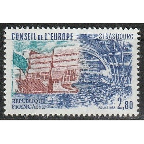 Conseil De L'Europe, Bâtiment Du Conseil. Timbre Neuf** 1983 N° 78