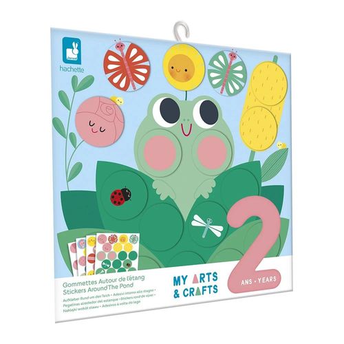 Coffret De 72 Gommettes Et Décors Autour De L'étang - Janod