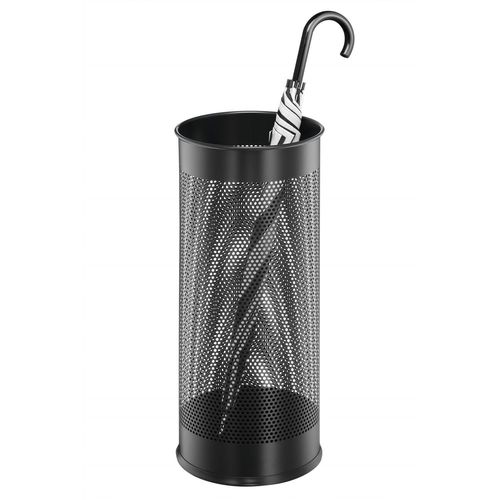 DURABLE Porte-Parapluie Métal Perforé Diam26 X H62Cm Noir