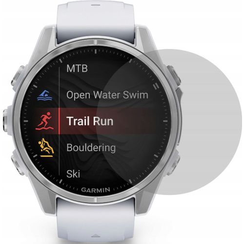 S'applique Au Verre Hybride Matt Pour Garmin Fenix 8 43 Mm