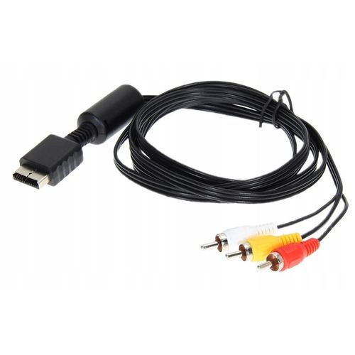 Câble Audio/Vidéo Rca Chinch Pour Playstation 2 Ps2 Ps3 180cm