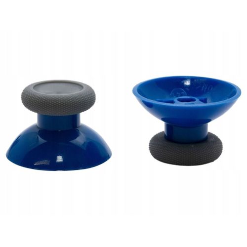 Manette De Jeu Analogique En Forme De Champignon Pour Manette Xbox One, Bleu Marine Et Gris