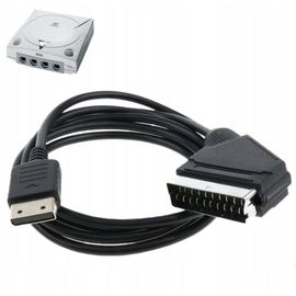 Câble De Connexion Péritel Rgb Euro Pour Console Sega Dreamcast 180 Cm