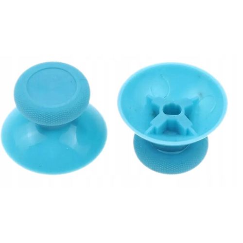 Manette De Superposition Analogique En Forme De Champignon Pour Pad Xbox One Bleu Clair