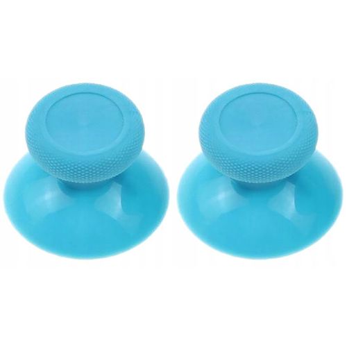2x Manettes De Superposition Analogiques En Forme De Champignon Pour Pad Xbox One Bleu Clair