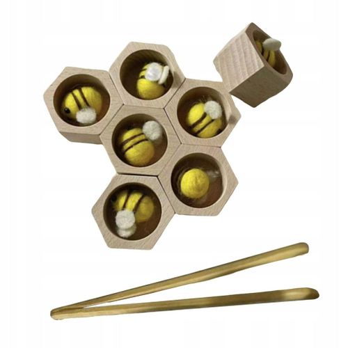 Jeu D'abeilles Animaux Planche Jouet En Bois Éducation Précoce Apprentissage Jouet Éducatif Pour