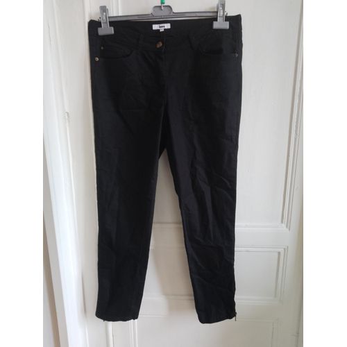 Pantalon Noir Femme Ixoo