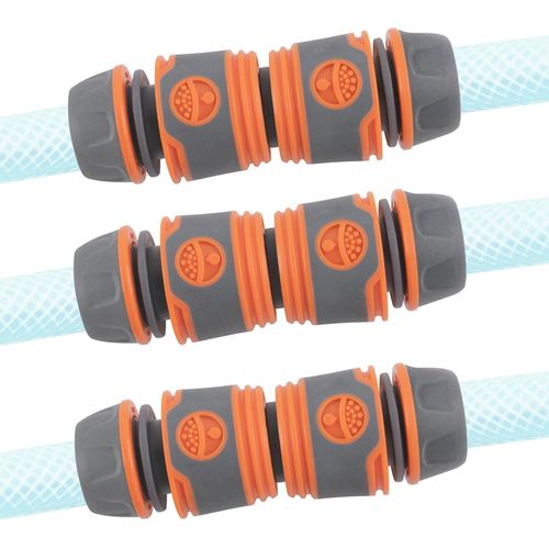 SHILIU-9 Pièces Kits de Raccords pour Tuyaux, 12 mm Double Fiche pour Tuyau D'arrosage Extender avec Raccords, Raccord de Tuyau d'e[