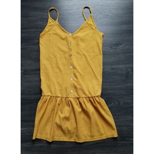 Robe Jaune Xs 34 Kiabi Neuve