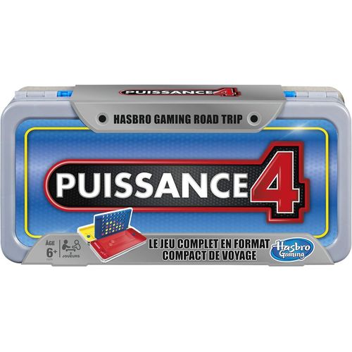 Shiliu-Puissance 4 - Jeu De Société Road Trip - Jeu De Voyage - Version Française[1089]