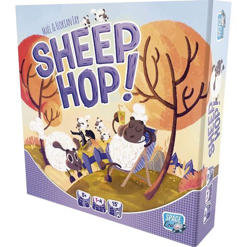 Shiliu-Space Cow - Asmodee - Sheep Hop - Jeux De Société - Jeu De Dames - Jeu Famille - Jeu Enfant À Partir De 5 Ans - 1 À 4 Joueur[