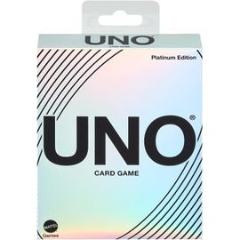 Shiliu-Games Uno Édition Platinum Jeu De Cartes Pour Soirées Jeux Entre Amis Ou En Famille, Voyages, Camping Et Fêtes, Cartes Premi[