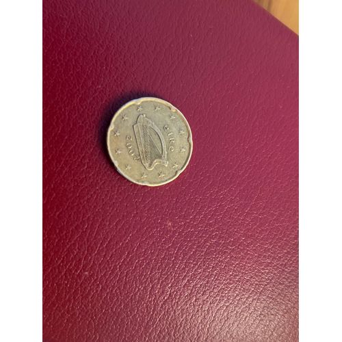 Pièce 20 Centimes 2002 Eire Rare