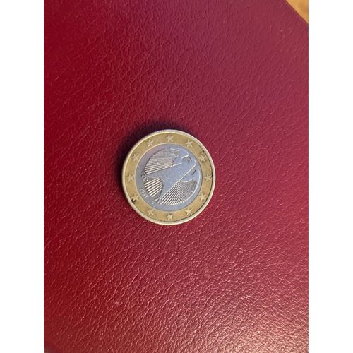 Pièce 1€ 2002 Lettre D Allemagne Très Rare