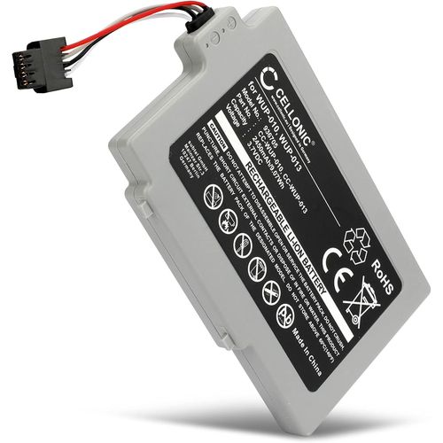 Shiliu-, Batterie Pour Console De Jeu Compatible Avec Nintendo Wii U Gamepad, Wup-010, Wup-013 (3.7v, 2450mah)[537]