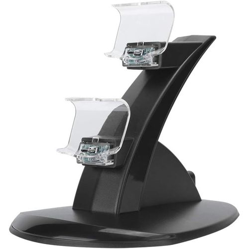 Shiliu-Chargeur De Bureau Pour Manettes De Jeu, Chargeur De Manette De Jeu, Pour Support De Station D'accueil Pour Contrôleur Ps4, [
