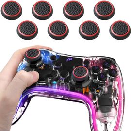 Shiliu-Protection De Stick De Manette, Lot De 8 Capuchons De Joystick Pour Manette Ps4 Ps3 Xbox One Et Nintendo Wii U, Protection D[