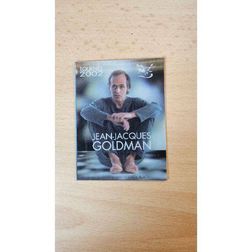 Rare / Ticket Billet Concert - Jean Jacques Goldman : Live A Lyon France 2002