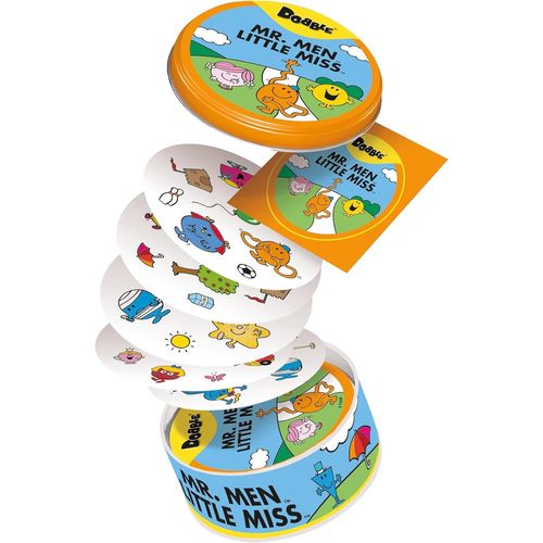 Shiliu-Dobble Mr Men And Little Miss - Version Anglaise - Jeu De Cartes Familial - 4+[1582]