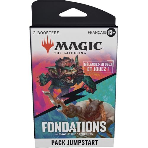 Shiliu-Pack De 2 Boosters Fondations De Magic: The Gathering \U2013 Combinez-Les Pour Créer 1 Deck Jumpstart (Version Française)[655