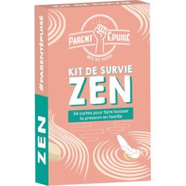 Shiliu-- Funomenum - Parent Epuisé : Kit De Survie Zen - Jeux De Société - Jeux De Cartes - Jeux Enfants À Partir De 4 Ans - 2 Joue[
