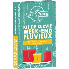 Shiliu-- Funomenum - Parent Epuisé : Kit De Survie Week-End Pluvieux - Jeux De Société - Jeux De Cartes - Jeux Enfants À Partir De [