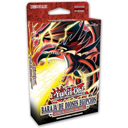 Shiliu-Konami- Jeu De Cartes À Collectionner Deck De Dieux Égyptiens : Slifer Le Dragon Du Ciel, 4012927167458[1337]