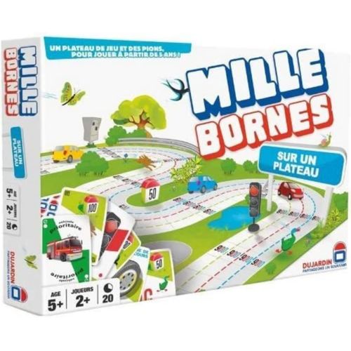 Shiliu-\U2013 Mille Bornes Sur Un Plateau - Grand Classique \U2013 Jeu De Société \U2013 Jeu De Plateau \U2013 A Jouer En Famille O[