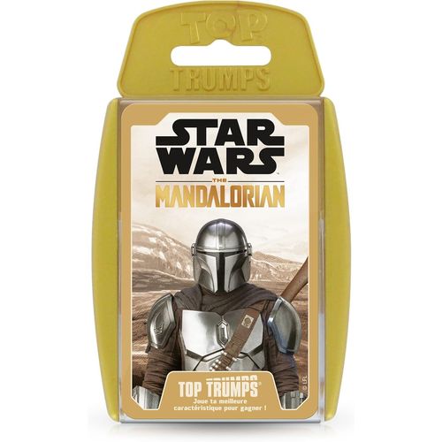 Shiliu-- Top Trumps Star Wars The Mandalorian - Jeux De Cartes - Jeu De Société - Jeu De Batailles - Jeu De Voyage - De 2 À 6 Joueu[