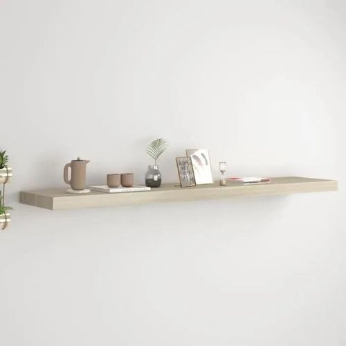 Vidaxl Étagère Murale Flottante Chêne 120x23,5x3,8 Cm Mdf