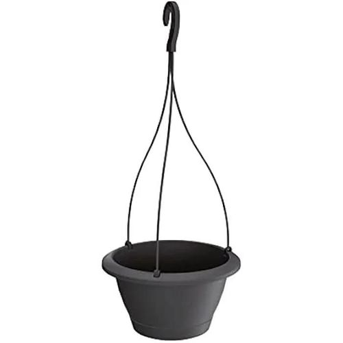 Pot De Fleurs - Prosperplast - Respana W - 234x234x135 Mm - Anthracite - Carré