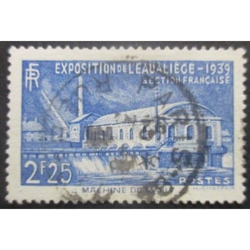 France N°430 Expo De L'Eau A Liège Oblitéré