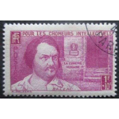 France N°463 Honoré De Balzac Oblitéré