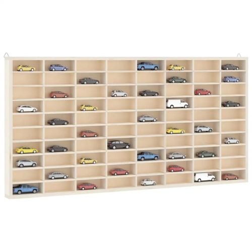 Vitrine De Collection En Bois Avec 80 Compartiments