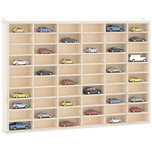 Vitrine De Collection En Bois Avec 60 Compartiments