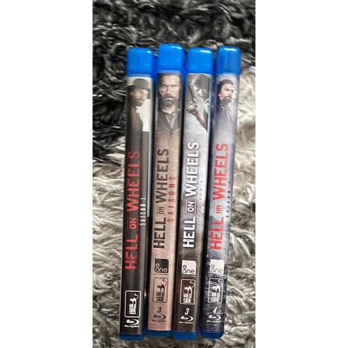 Hell On Wheels 4-5 Temporada Blu Ray Dublado E Legendado - Escorrega o Preço