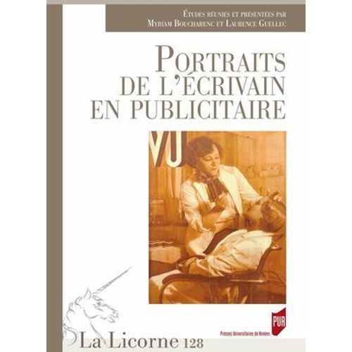 Portraits De L'écrivain En Publicitaire