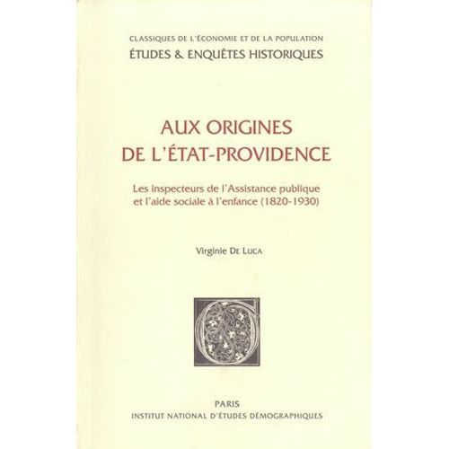 Aux Origines De L'état-Providence
