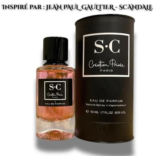 Création Privée Scandal Jean Paul Gauthier Eau De Parfum Mixte 50 Ml 